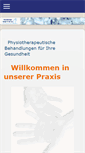 Mobile Screenshot of physiotherapie-bonn.com